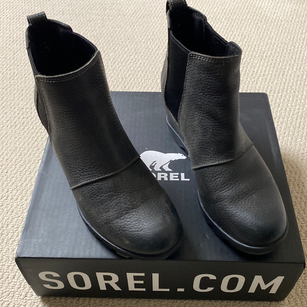 Sorel 8.5 Joan of arctic wedge II Chelsea